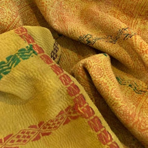 Vintage Kantha Quilt W15  SOLD