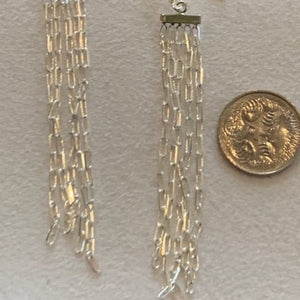 Silver Chain earrings